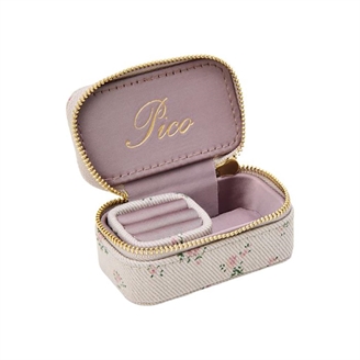 Pico Copenhagen Small Trinket Box Taupe Flower